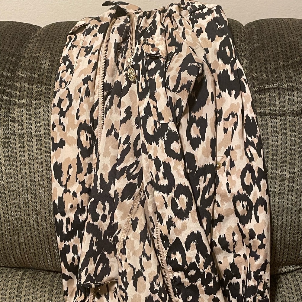 Leopard Print  Coat